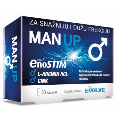 Man Up kapsule za POTENCIJU - 1 KUTIJA / 30 KAPSULA 